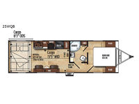 Work and Play 25WQB Floorplan