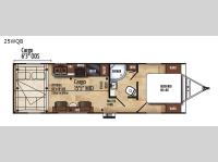 Work and Play 25WQB Floorplan