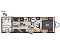 Adrenaline 25QB Floorplan Image