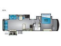 Bighorn Traveler 32CK Floorplan