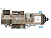 Reflection 312BHTS Floorplan