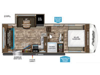 Reflection 150 Series 230RL Floorplan Image