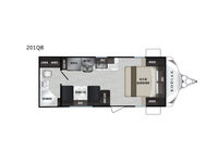 Kodiak Ultra-Lite 201QB Floorplan