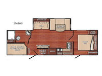 Kingsport 276BHS Floorplan