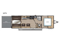 Catalina Trail Blazer 26TH Floorplan Image