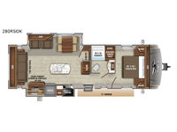 Eagle HT 280RSOK Floorplan Image