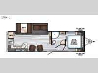 Cherokee Alpha Wolf 27RK-L Floorplan
