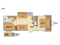 Shasta 25RS Floorplan