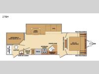 Shasta 27BH Floorplan Image