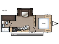 Catalina SBX 221TBS Floorplan Image