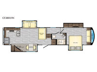 Cameo CE3801RK Floorplan