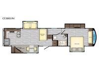 Cameo CE3801RK Floorplan Image