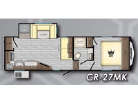 Cruiser Aire CR27MK Floorplan