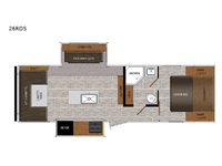 Avenger 26RDS Floorplan Image