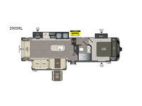 Laredo Super Lite 290SRL Floorplan Image