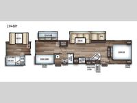 Cherokee 294BH Floorplan