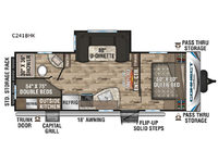 Connect C241BHK Floorplan Image