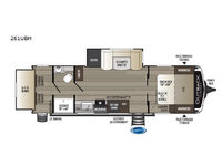 Outback Ultra Lite 261UBH Floorplan