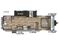 Connect C261RB Floorplan