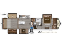 Montana 3561RL Floorplan Image