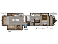 Montana 3811MS Floorplan Image