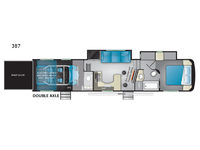 Road Warrior 387 Floorplan Image