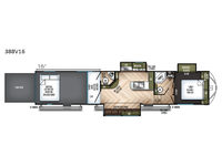 Vengeance 388V16 Floorplan Image