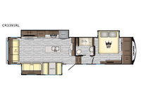 Cruiser CR3391RL Floorplan Image