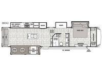 Cedar Creek 38CK2 Floorplan