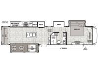 Cedar Creek 38CK2 Floorplan