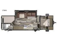 Mossy Oak 27BHS Floorplan Image