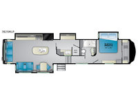 Bighorn 3925MLP Floorplan Image