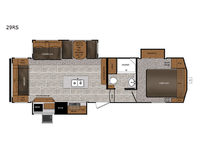 Crusader LITE 29RS Floorplan Image