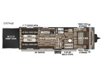 Sportsmen LE 270THLE Floorplan