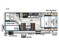 Flagstaff Micro Lite 25LB Floorplan