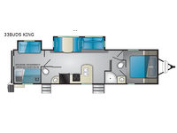 North Trail 33BUDS Floorplan