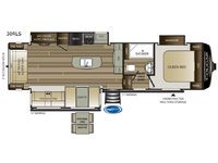 Cougar Half-Ton Series 30RLS Floorplan