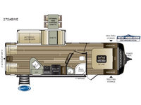 Used 2019 Keystone RV Cougar Half-Ton Series 27SABWE image