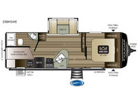 Used 2019 Keystone RV Cougar Half-Ton Series 25BHSWE image