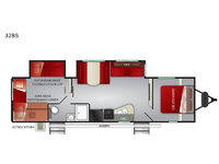 Fun Finder 32BS Floorplan