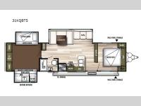 Wildwood 31KQBTS Floorplan