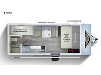 Wildwood FSX 177BH Floorplan Image