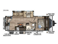 SportTrek 251VRK Floorplan Image