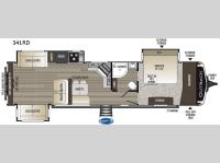 Outback 341RD Floorplan Image