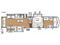 Sierra 378FB Floorplan Image