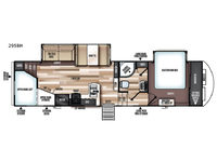 Salem Hemisphere GLX 295BH Floorplan Image