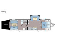 Coleman Lantern Series 300TQ Floorplan