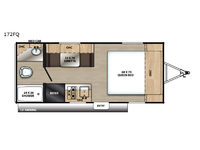 Catalina Summit Series 172RFQ Floorplan