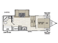 Freedom Express Ultra Lite 248RBS Floorplan Image