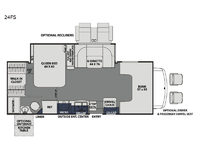 Freelander 24FS Chevy 4500 Floorplan Image